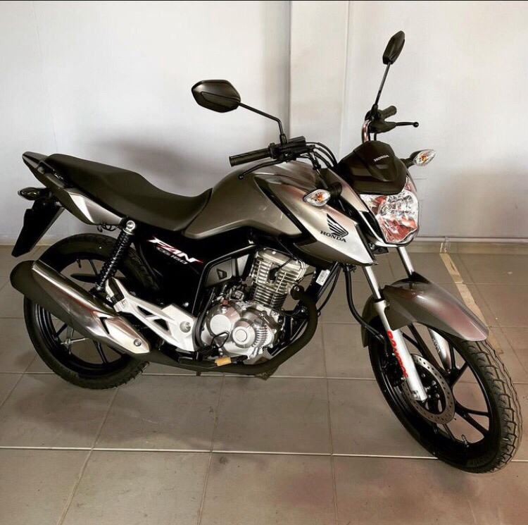 moto-honda-fan-160-prata-23 - R2 Moto
